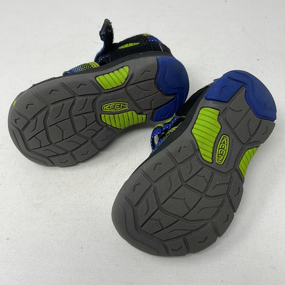 Keen Baby Water Shoes Size 6 Blue Green Black - Picture 6 of 6